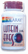 Lutein Eye 24mg (30 caps) Solaray Vitamins
