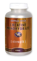 Creatine Monohydrate (180 caps) Natural Sport
