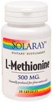 L-Methionine (500mg) 30 caps Solaray Vitamins