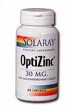 OptiZinc 30 mg (60 Caps) Solaray Vitamins
