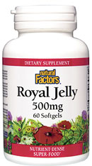 Royal Jelly 500mg (60 Caps) Natural Factors