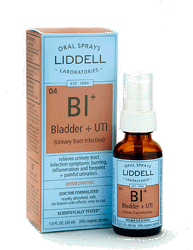 Bladder + UTI Spray (1 fl oz) Liddell (Liddel)