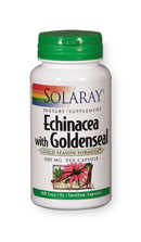 Echinacea & Goldenseal (100 Caps) Solaray Vitamins