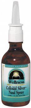 Wellness Colloidal Silver Nasal Spray (1 fl.oz) Source Naturals