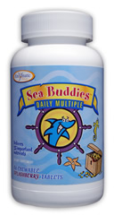 Sea Buddies Daily Multi (60 Tabs) Enzymatic Therapy