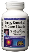 Lung Bronchial & Sinus Health (90 Tabs) Natural Factors