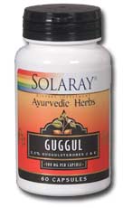 Guggul Gum Extract (60 caps) Solaray Vitamins