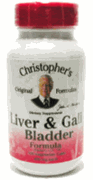 Liver & Gallbladder Formula (100 caps) Dr Christophers Original Formula