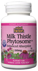 Milk Thistle Phytosome 150mg (90 Caps) Natural Factors