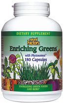 Enriching Greens (180 Caps) Natural Factors
