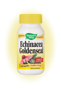 Echinacea with Goldenseal Root (100 caps) Nature's Way