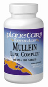 Mullein Lung Complex (90 tabs) Planetary Herbals