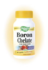 Boron 3mg (100 caps) Nature's Way