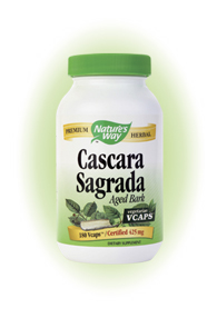Cascara Sagrada Bark (180 Caps) Nature's Way
