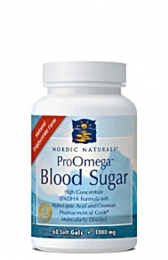 ProOmega Blood Sugar* (60 SGels) Nordic Naturals