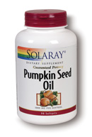 Pumpkin Seed Oil (90 softgels) Solaray Vitamins