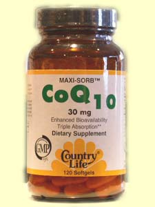 Maxi-Sorb CoQ10 30mg (120 Caps) Maxi-Sorb CoQ10 30mg (120 Caps)