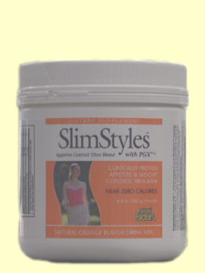 SlimStyles PGX Fiber Blend 6.4 oz Natural Factors