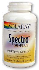 Spectro 50-Plus (120 vcaps) Solaray Vitamins