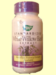 White Willow Bark, Standardized (60 caps) Nature's Way